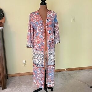 Soft Surroundings Kimono Sz Med